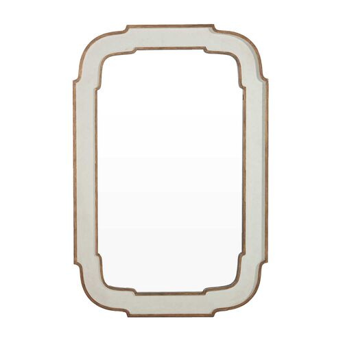 Joanie Wall Mirror, Antique White 1 Joanie Wall Mirror, Antique White