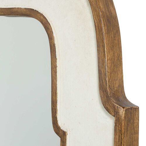 Joanie Wall Mirror, Antique White 3 Joanie Wall Mirror, Antique White