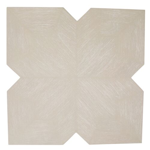 Arthur Cerused Side Table, White 3 Arthur Cerused Side Table, White