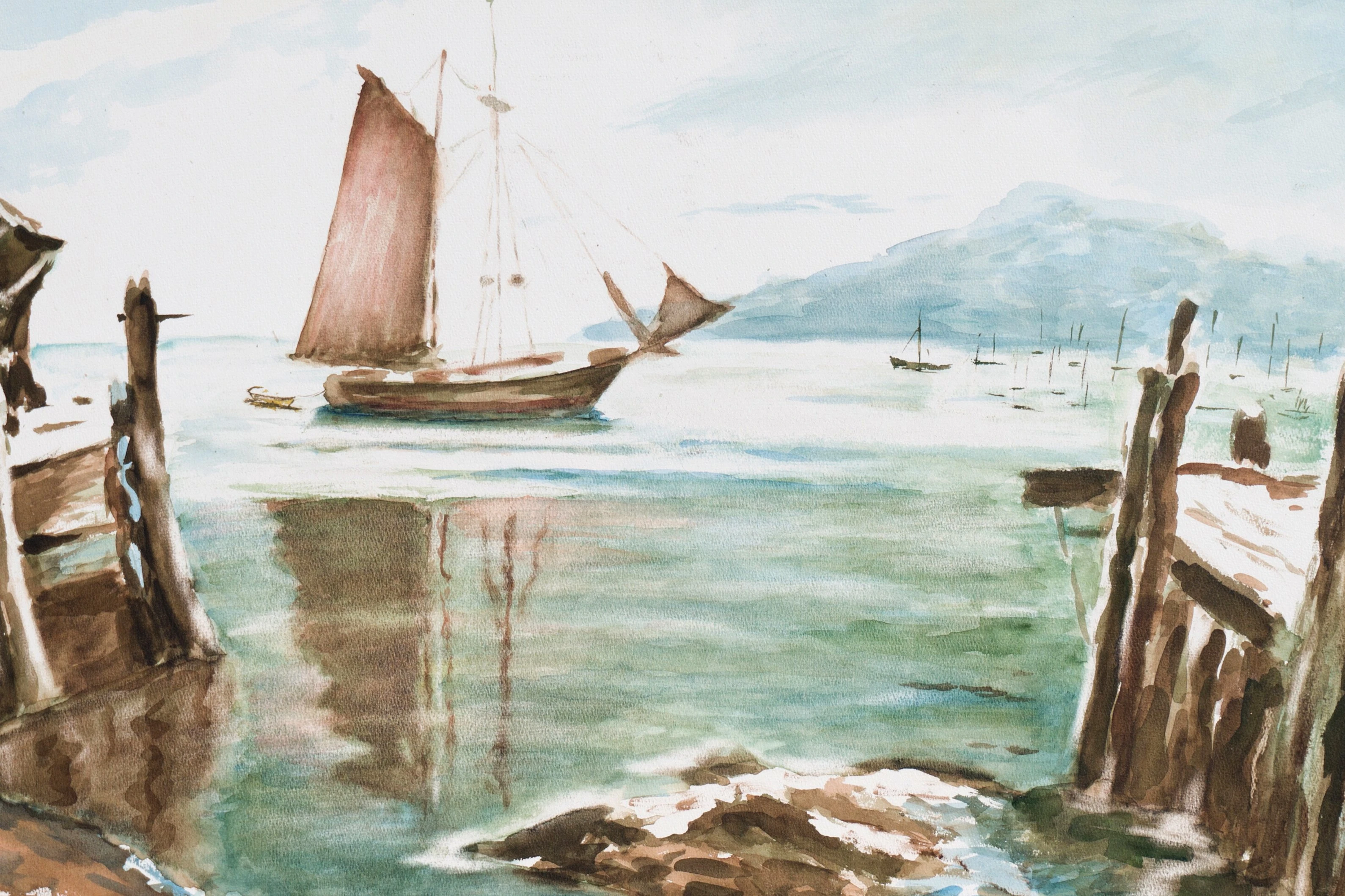 Safe Harbor by Harold Guthman, 1973 2 Safe Harbor by Harold Guthman, 1973