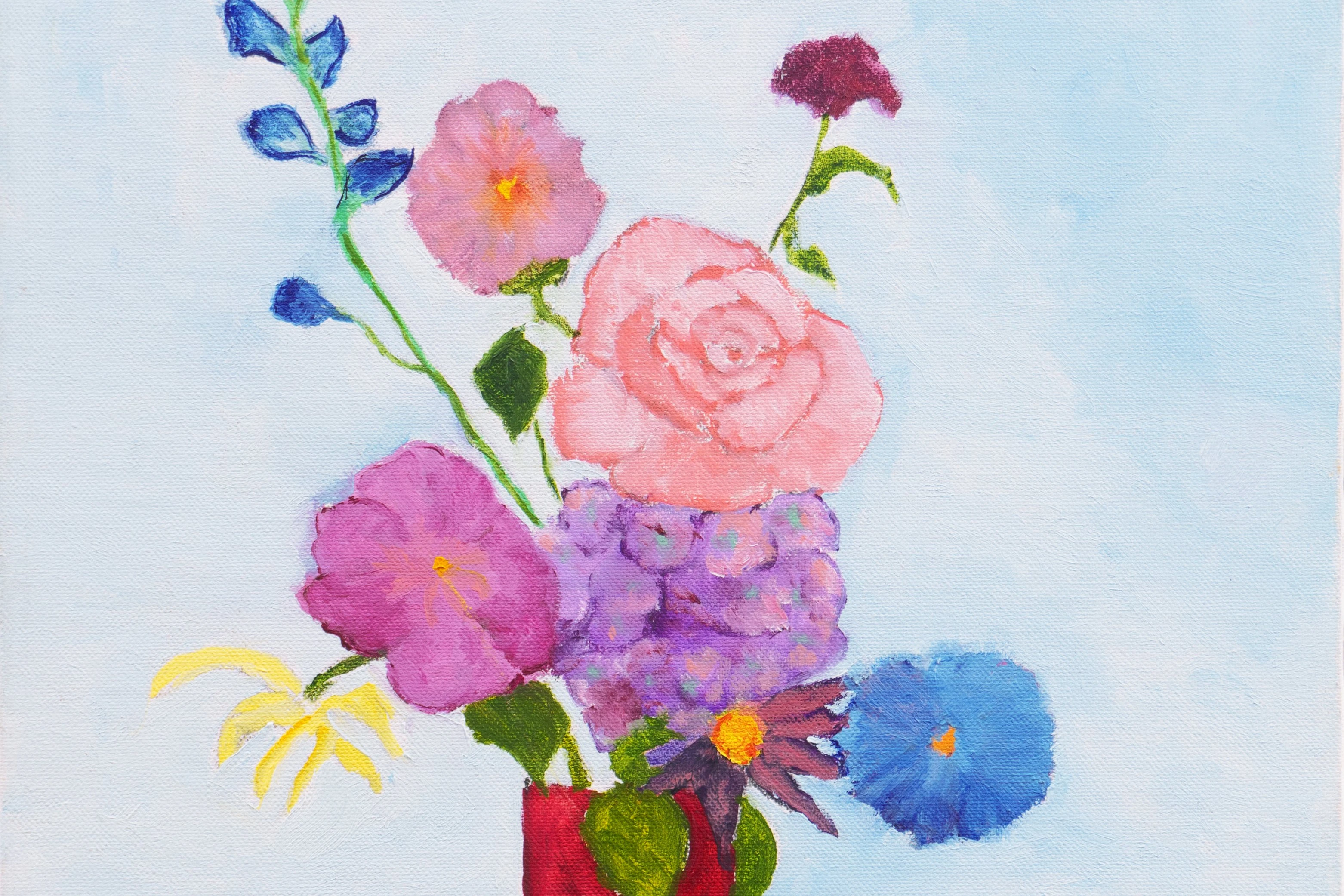 Blue Sky, Spring Bouquet 2 Blue Sky, Spring Bouquet