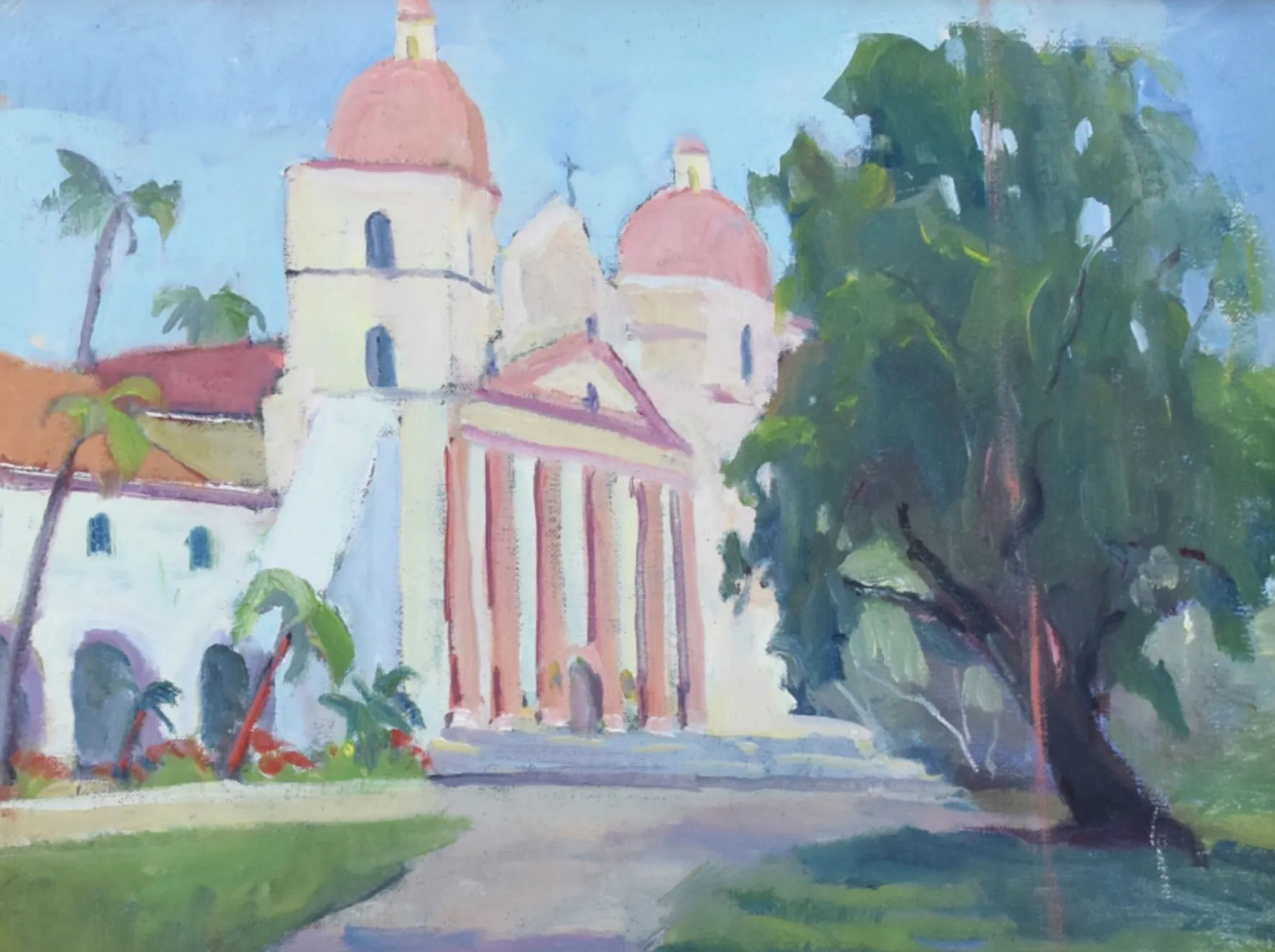 Silvio Silvestri Mission Church Painting 8 Silvio Silvestri Mission Church Painting