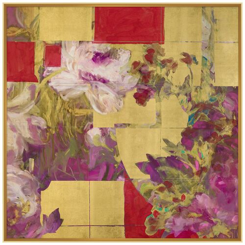 Lillian August, Fragmented Floral 1 Lillian August, Fragmented Floral