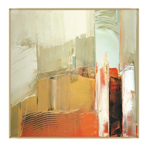 Neutral Illusions Wall Art, 36" x 36" 1 Neutral Illusions Wall Art, 36" x 36"