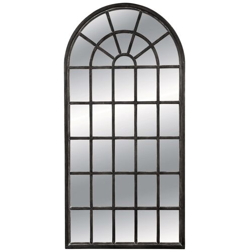 Nicholas Arched Floor Mirror, Dark Brown 1 Nicholas Arched Floor Mirror, Dark Brown
