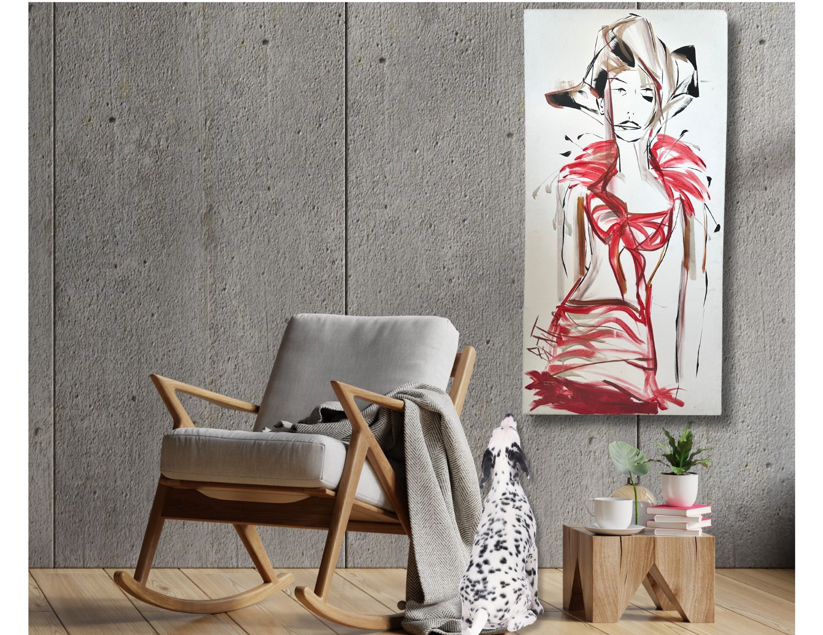 Large Abstract Painting by Brian Bent 2 Large Abstract Painting by Brian Bent