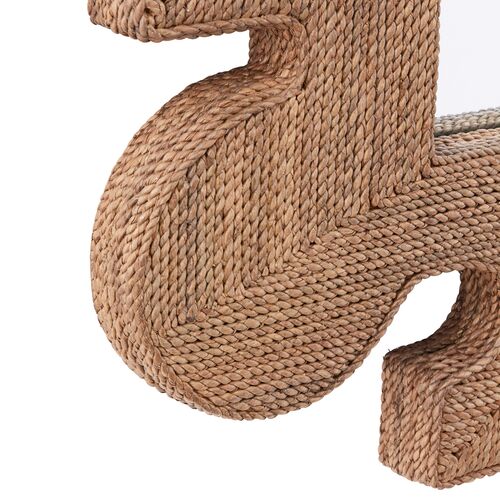 Mowgli Abaca Wall Mirror, Brown 5 Mowgli Abaca Wall Mirror, Brown