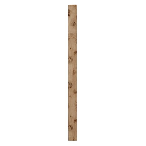 Saul Bird's Eye Maple Rectangle Wall Mirror, Brown 5 Saul Bird's Eye Maple Rectangle Wall Mirror, Brown