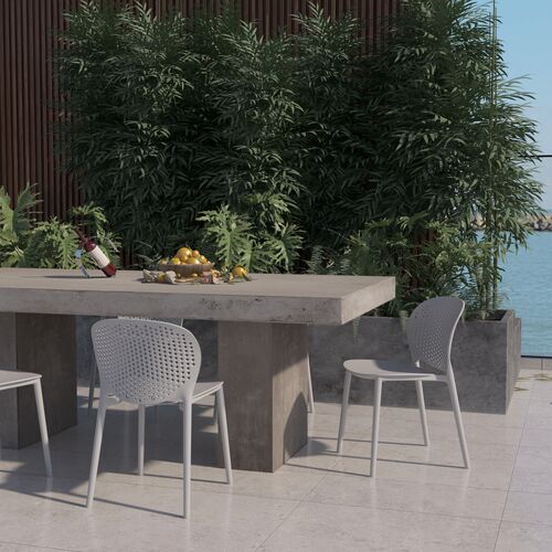 S/4 Etta Outdoor Side Chairs 7 S/4 Etta Outdoor Side Chairs