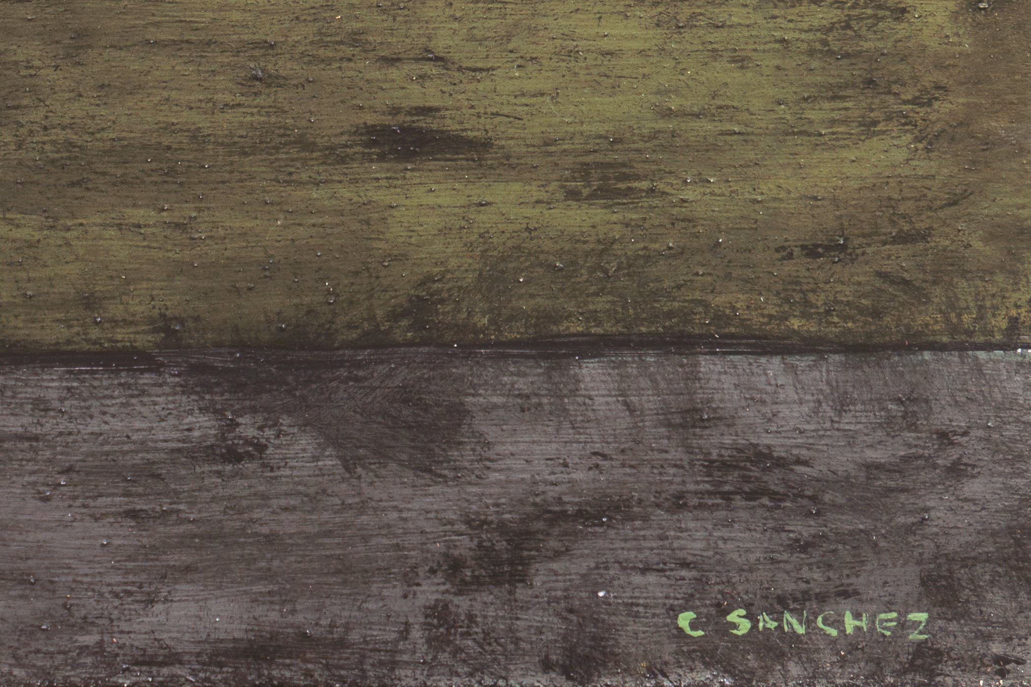 Green & Yellow Abstract, Carlos Sanchez 2 Green & Yellow Abstract, Carlos Sanchez