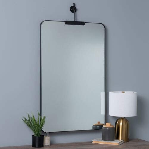 Frankie Wall Mirror, Black 2 Frankie Wall Mirror, Black