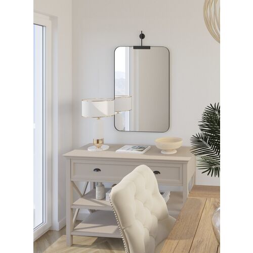Frankie Wall Mirror, Black 5 Frankie Wall Mirror, Black