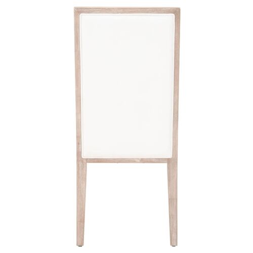 S/2 Performance Armel Side Chairs, Pearl 6 S/2 Performance Armel Side Chairs, Pearl