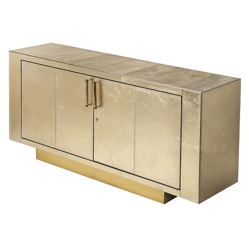 Jude Leather 70" Buffet Sideboard 1 Jude Leather 70" Buffet Sideboard