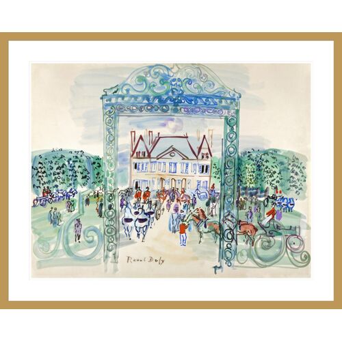 Le Haras du Pin by Raoul Dufy Framed Print 1 Le Haras du Pin by Raoul Dufy Framed Print