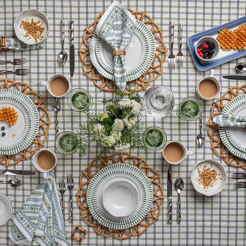 Bamboo 20pc Place Setting, Polished 4 Bamboo 20pc Place Setting, Polished