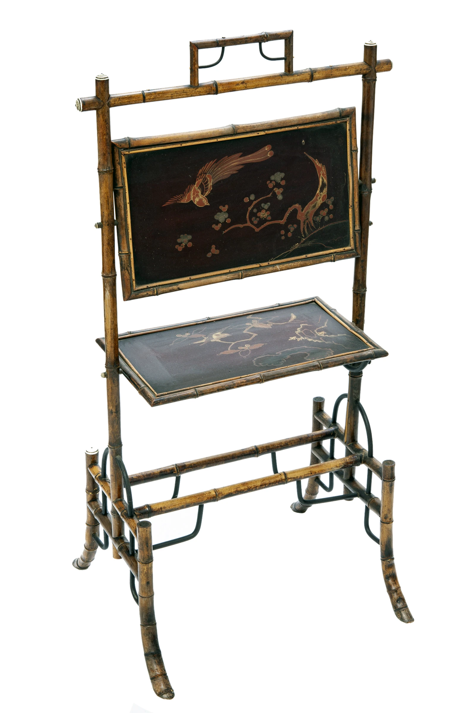 Asian Two Tier Tray Stand 11 Asian Two Tier Tray Stand