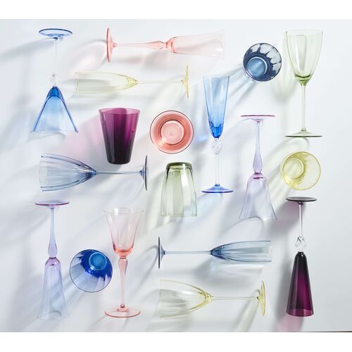 S/4 Daphne Wine Glasses 3 S/4 Daphne Wine Glasses