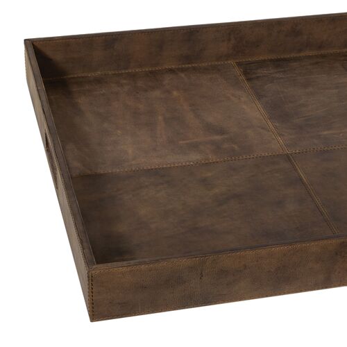 Derby Square Tray, Leather 5 Derby Square Tray, Leather