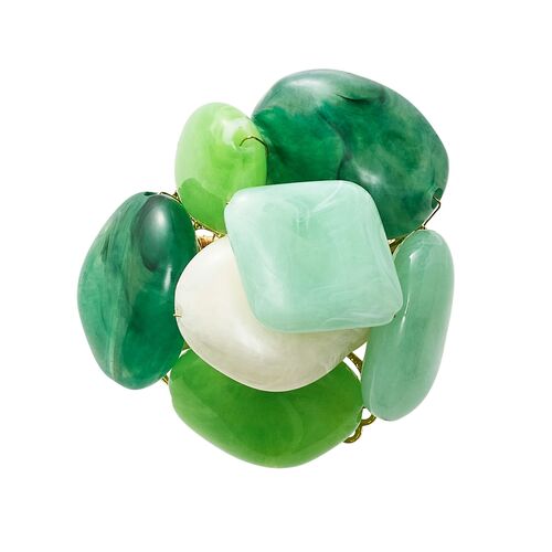 S/4 Sea Stone Napkin Rings 2 S/4 Sea Stone Napkin Rings
