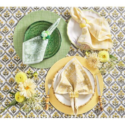 S/4 Sea Stone Napkin Rings 5 S/4 Sea Stone Napkin Rings