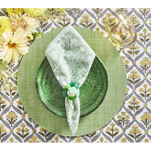 S/4 Sea Stone Napkin Rings 6 S/4 Sea Stone Napkin Rings