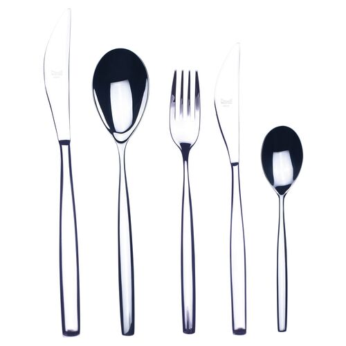 20-Pc Stiria Cutlery Set, Silver 1 20-Pc Stiria Cutlery Set, Silver