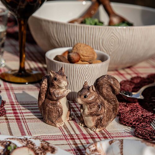 Clever Creatures Squirrel Salt and Pepper Set 3 Clever Creatures Squirrel Salt and Pepper Set