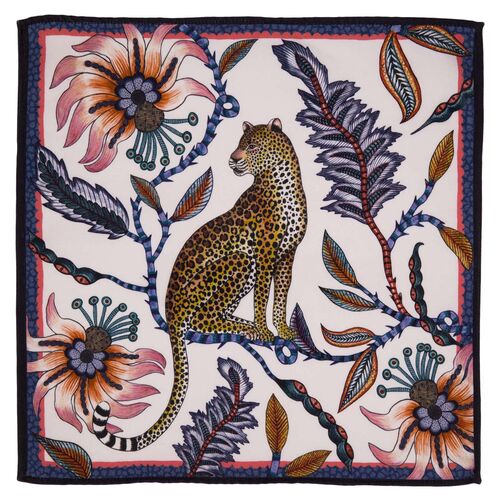 S/2 Ardmore Leopard Napkins,Frost
