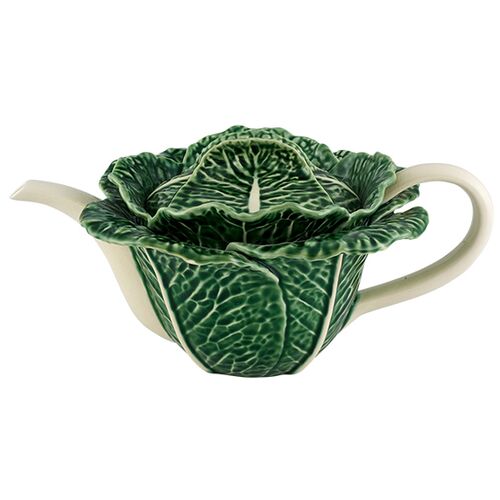 Cabbage Teapot, Green 1 Cabbage Teapot, Green