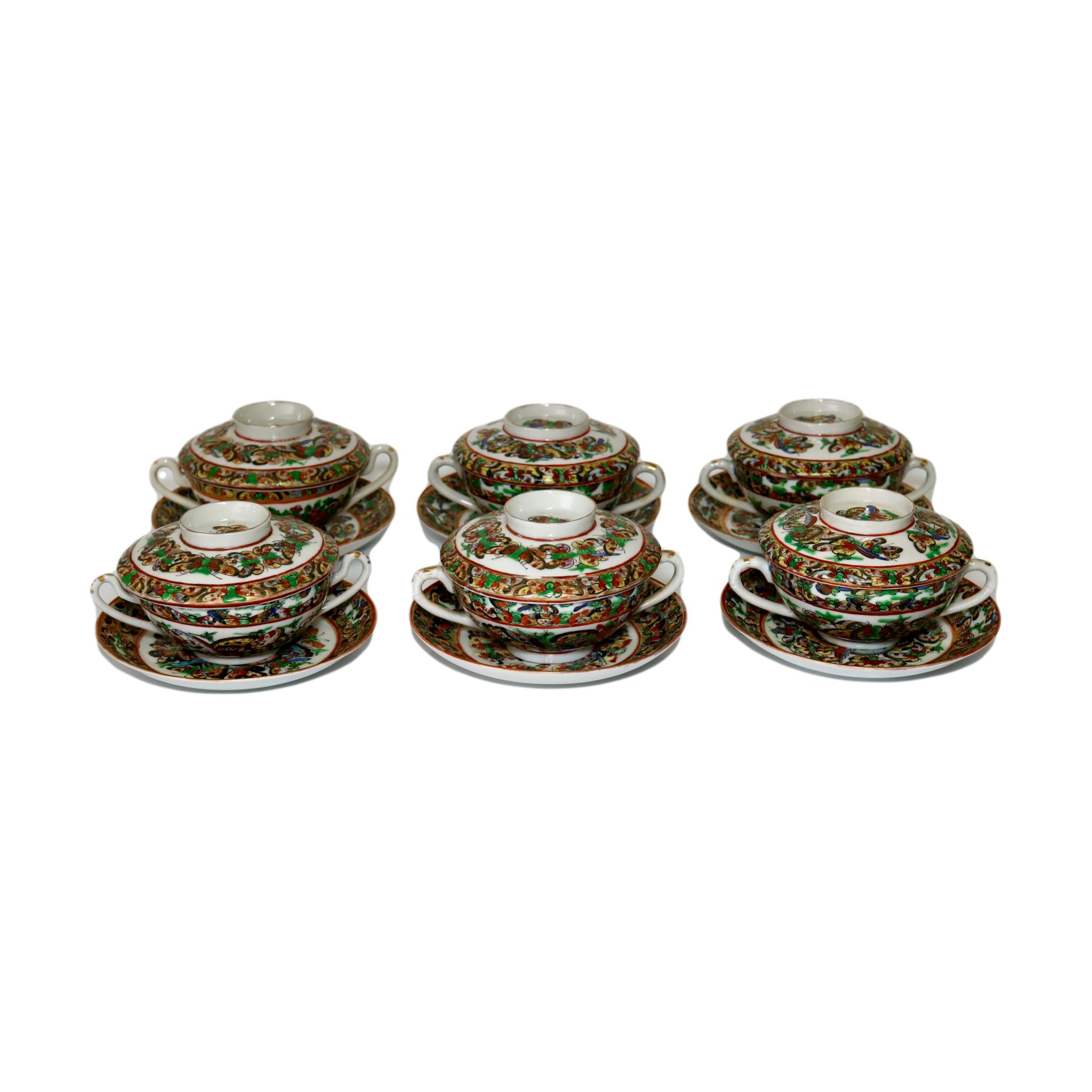 Chinese Thousand Butterfly Soups, 6 Pcs 1 Chinese Thousand Butterfly Soups, 6 Pcs