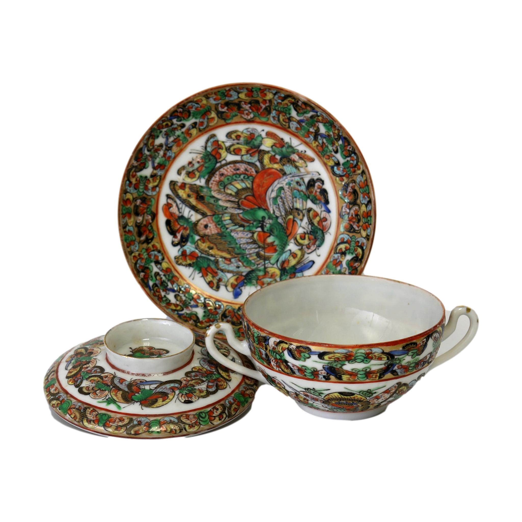 Chinese Thousand Butterfly Soups, 6 Pcs 3 Chinese Thousand Butterfly Soups, 6 Pcs