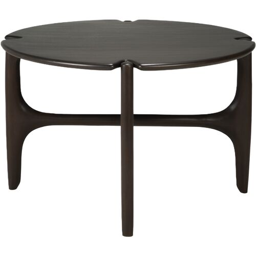 PI Coffee Table, Mahogany Dark Brown 2 PI Coffee Table, Mahogany Dark Brown