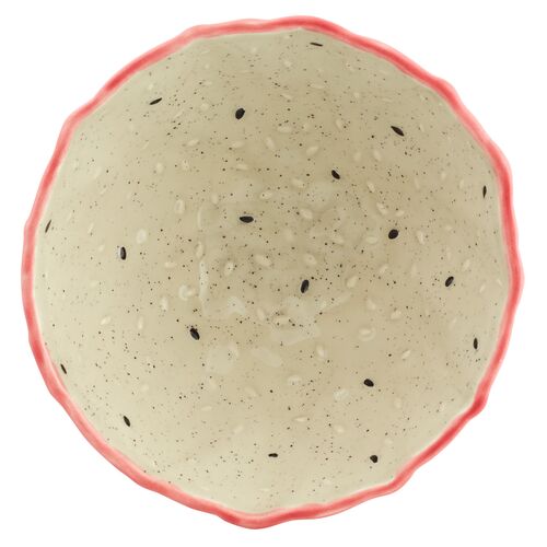 S/4 Tropical Fruits Assorted Bowls, Multi 7 S/4 Tropical Fruits Assorted Bowls, Multi