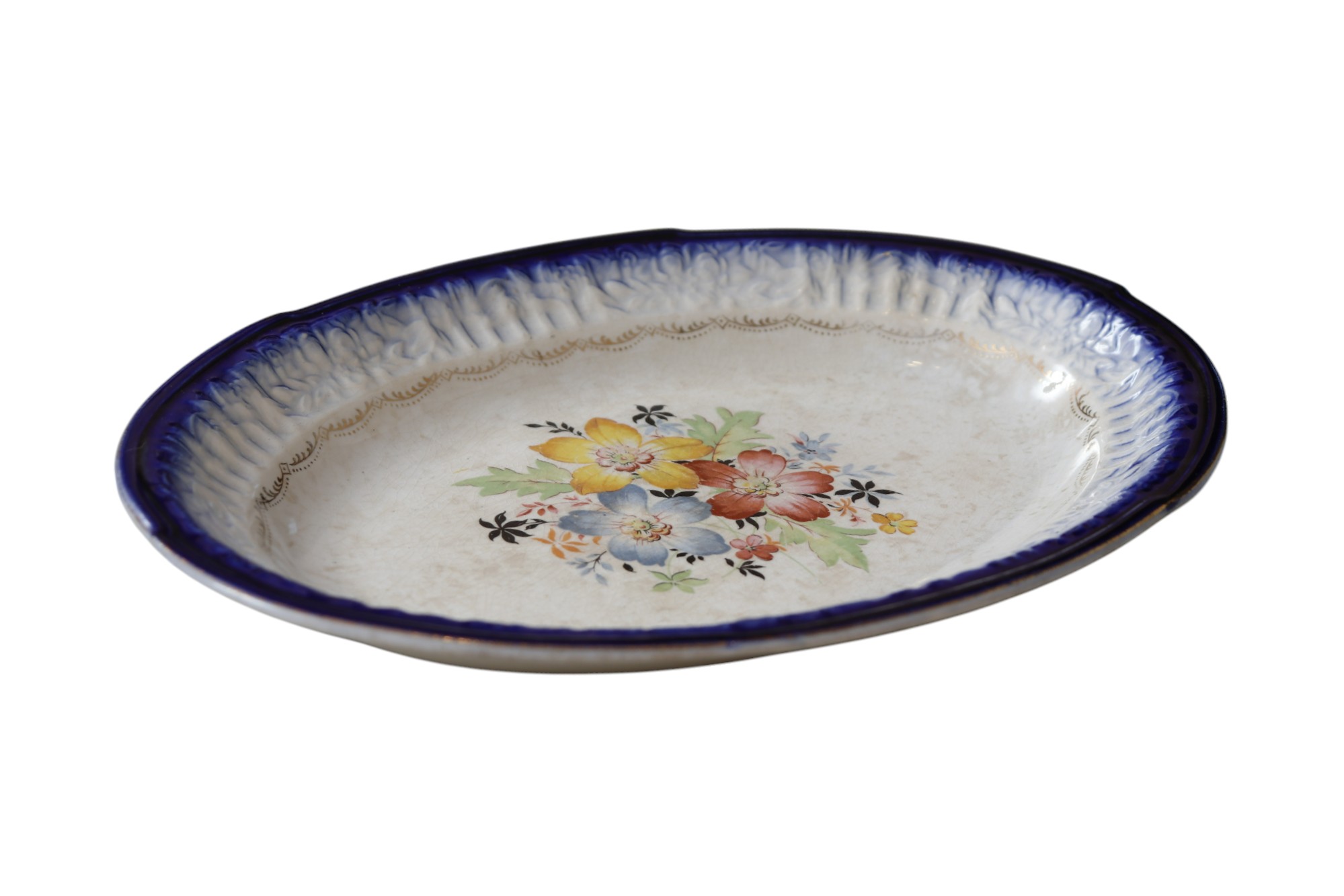 French Saxon China Co. Ceramic Platter 1 French Saxon China Co. Ceramic Platter