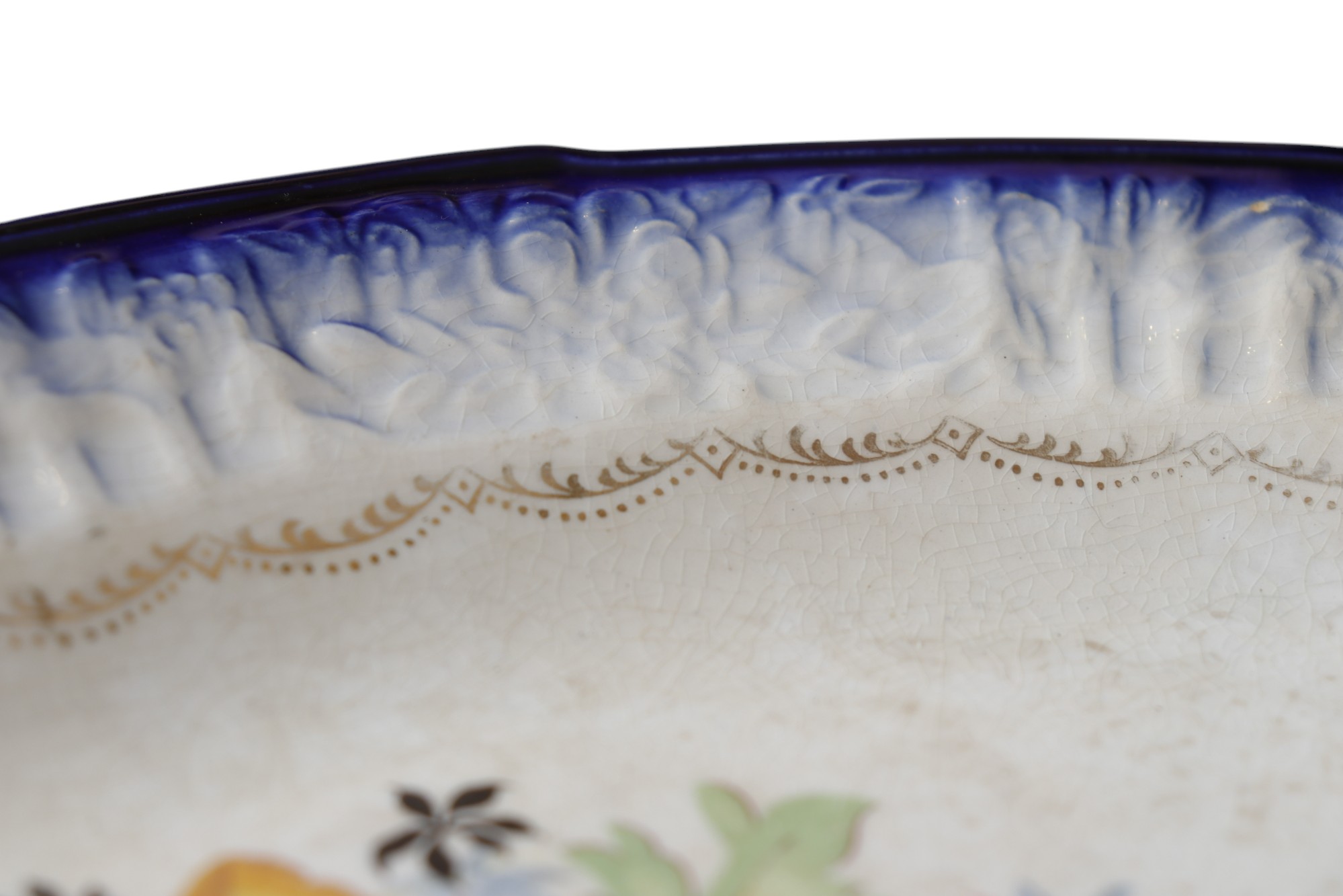 French Saxon China Co. Ceramic Platter 3 French Saxon China Co. Ceramic Platter