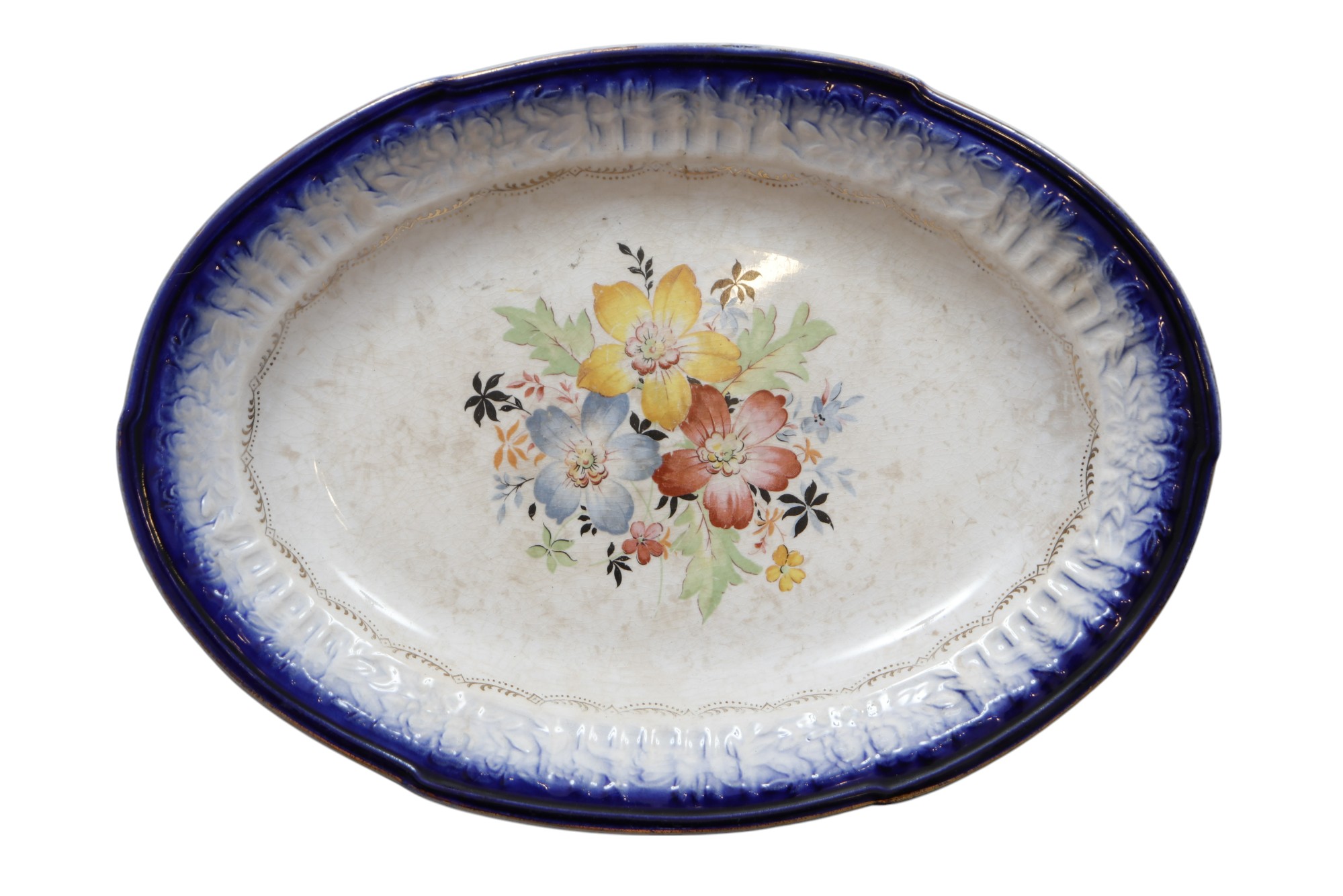 French Saxon China Co. Ceramic Platter 7 French Saxon China Co. Ceramic Platter