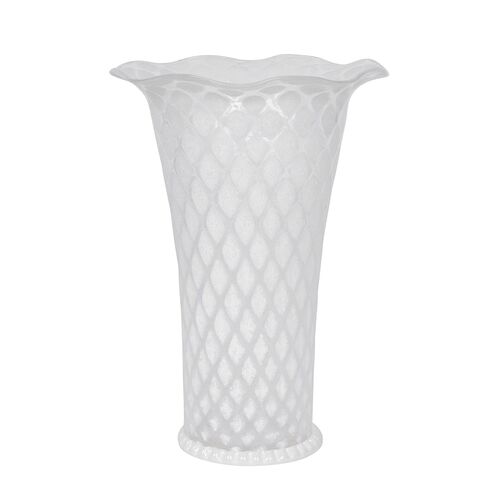 Trellis 9" Flared Vase 1 Trellis 9" Flared Vase