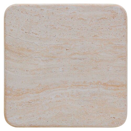 Juliana Concrete Indoor/Outdoor Side Table, Travertine/Breccia 3 Juliana Concrete Indoor/Outdoor Side Table, Travertine/Breccia