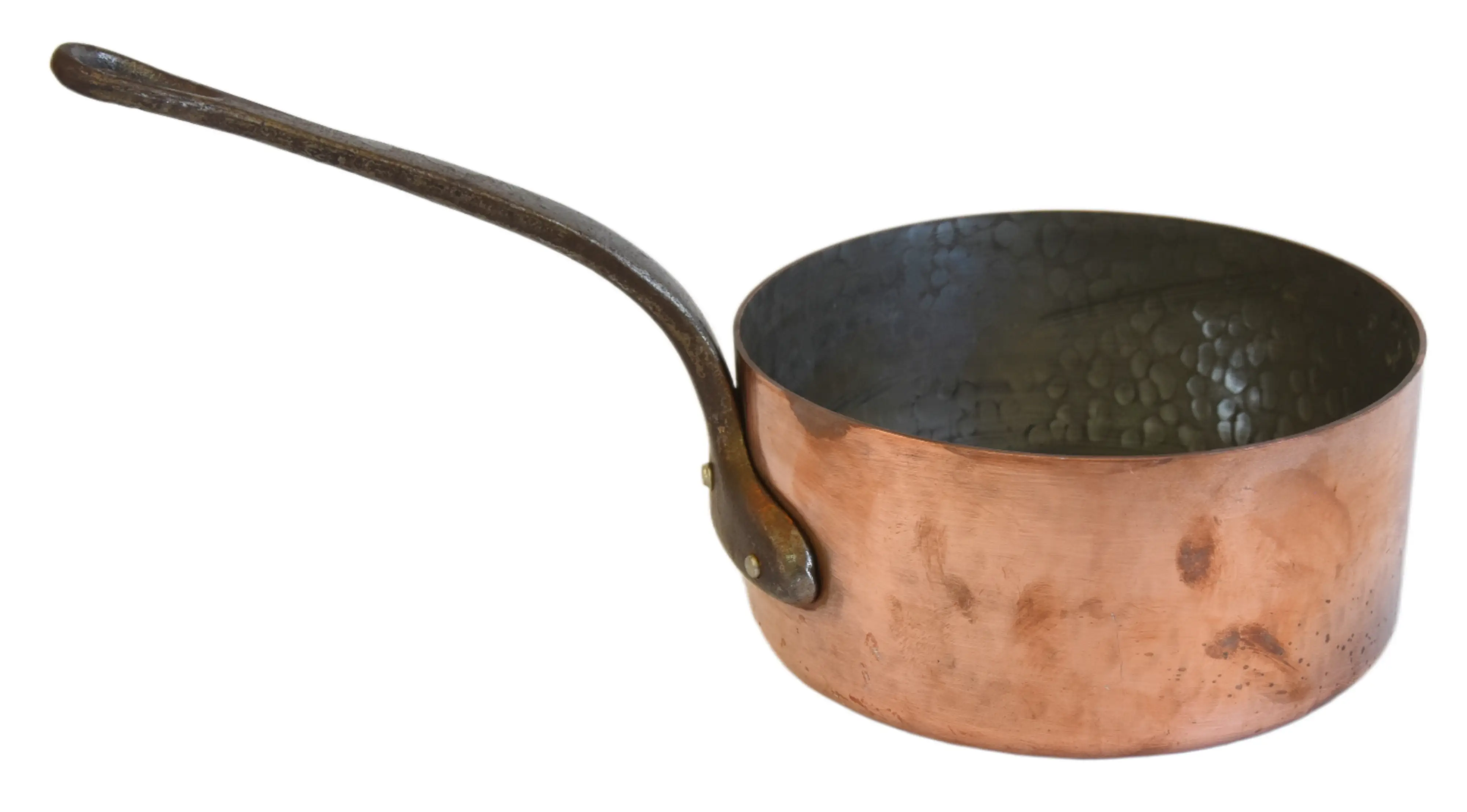 French Copper Sauce Pan Potw/ Handle 5 French Copper Sauce Pan Potw/ Handle