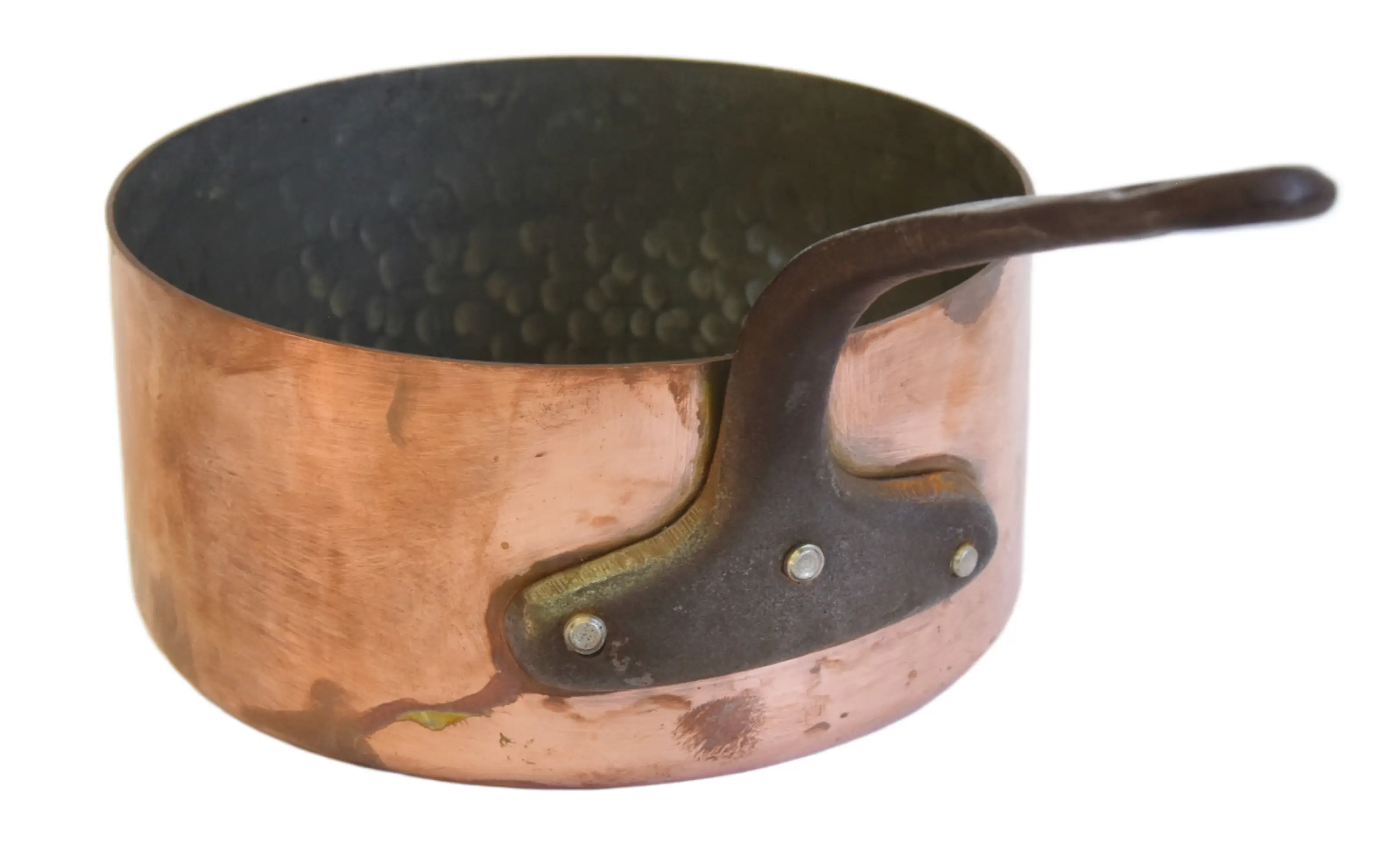 French Copper Sauce Pan Potw/ Handle 8 French Copper Sauce Pan Potw/ Handle
