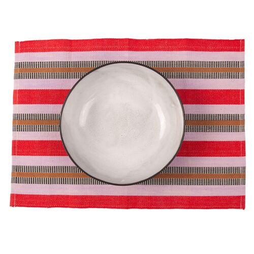 S/4 Handwoven Upendo Placemats 3 S/4 Handwoven Upendo Placemats