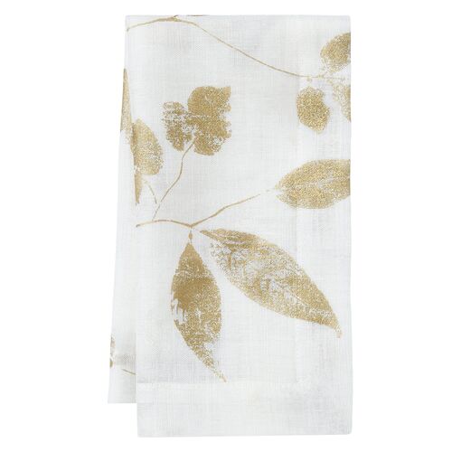 S/4 Sedona Napkins, Gold 1 S/4 Sedona Napkins, Gold