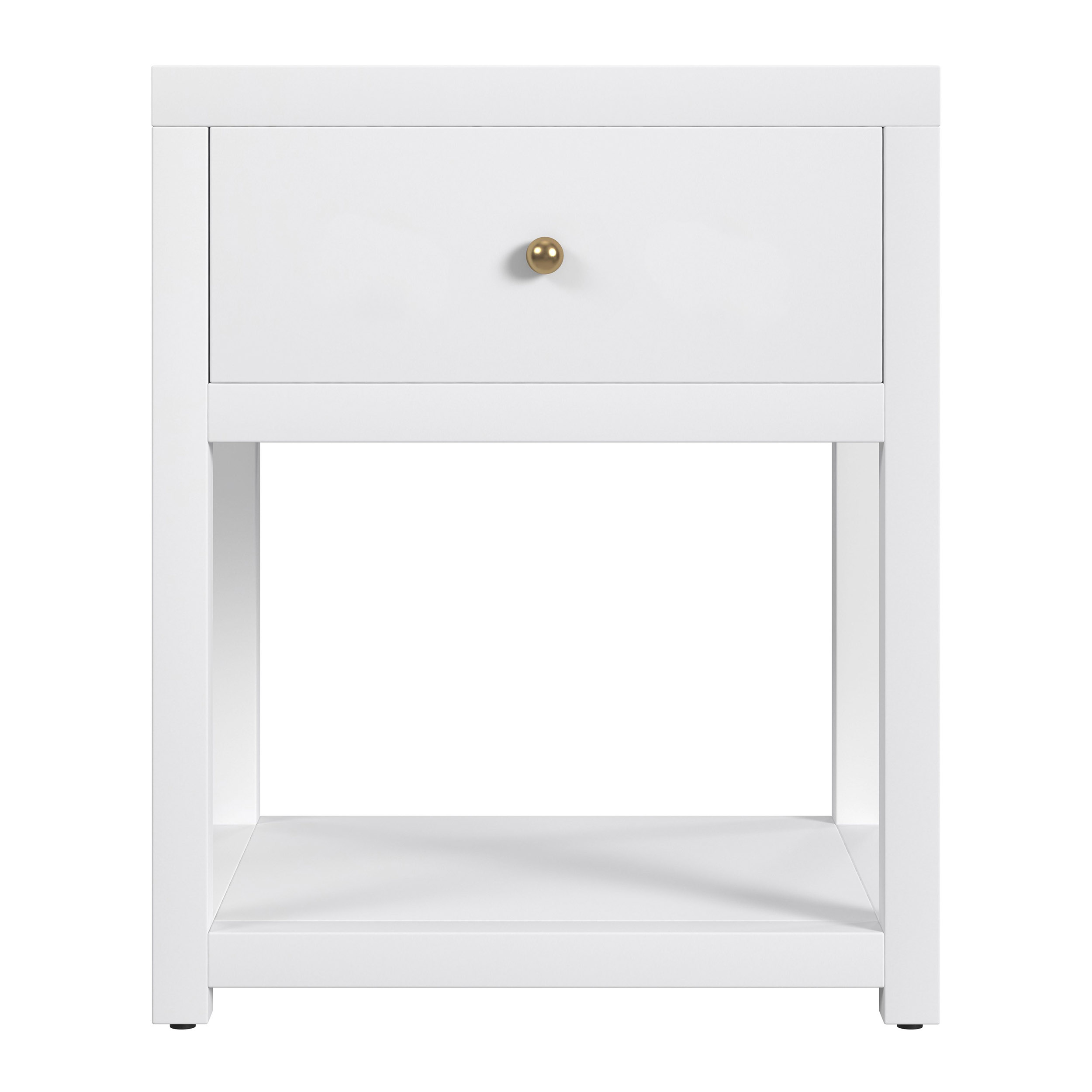 Charlie 1-Drawer Small Nightstand 2 Charlie 1-Drawer Small Nightstand