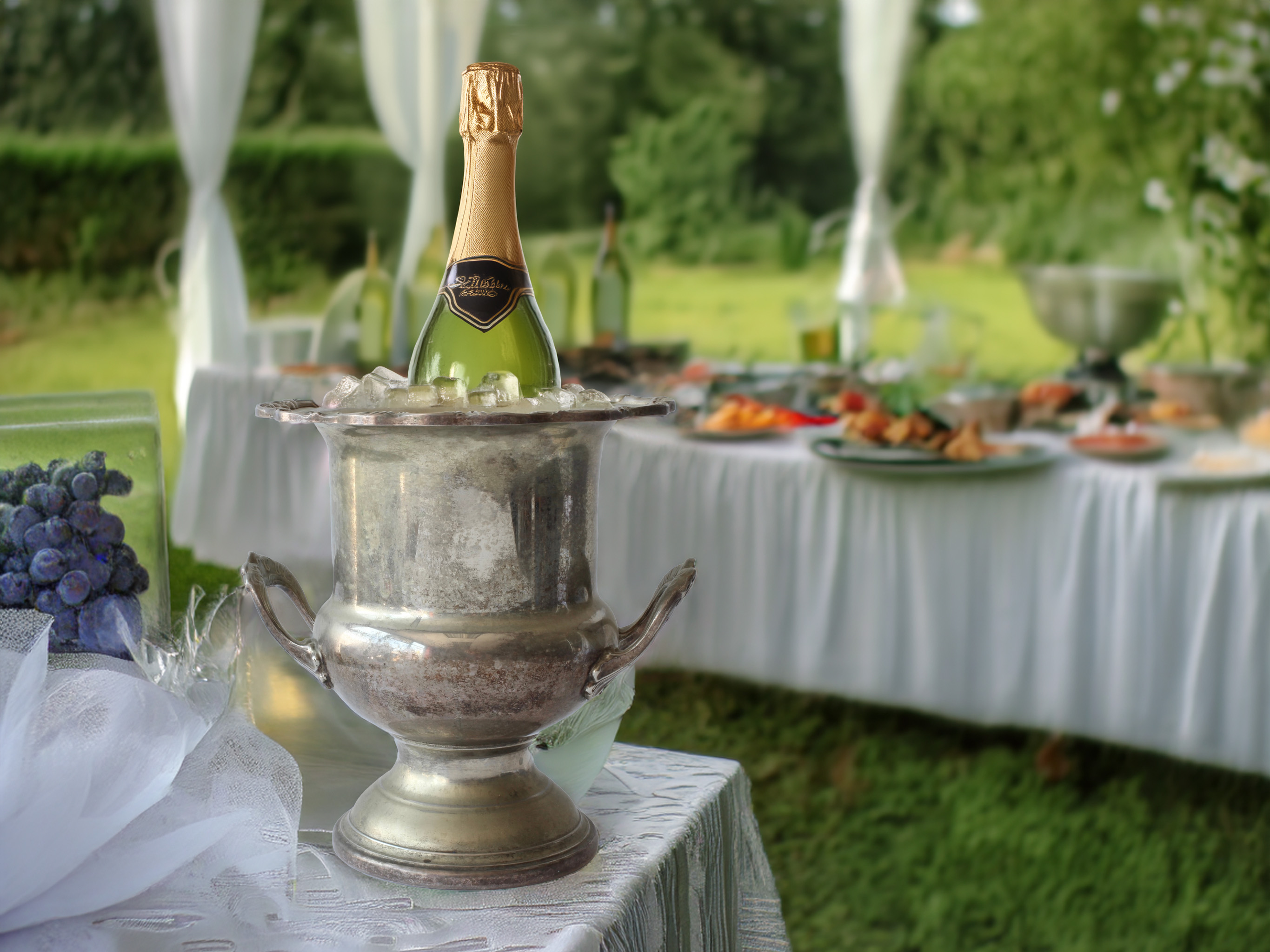 Vintage Gorham Champagne Bucket 6 Vintage Gorham Champagne Bucket