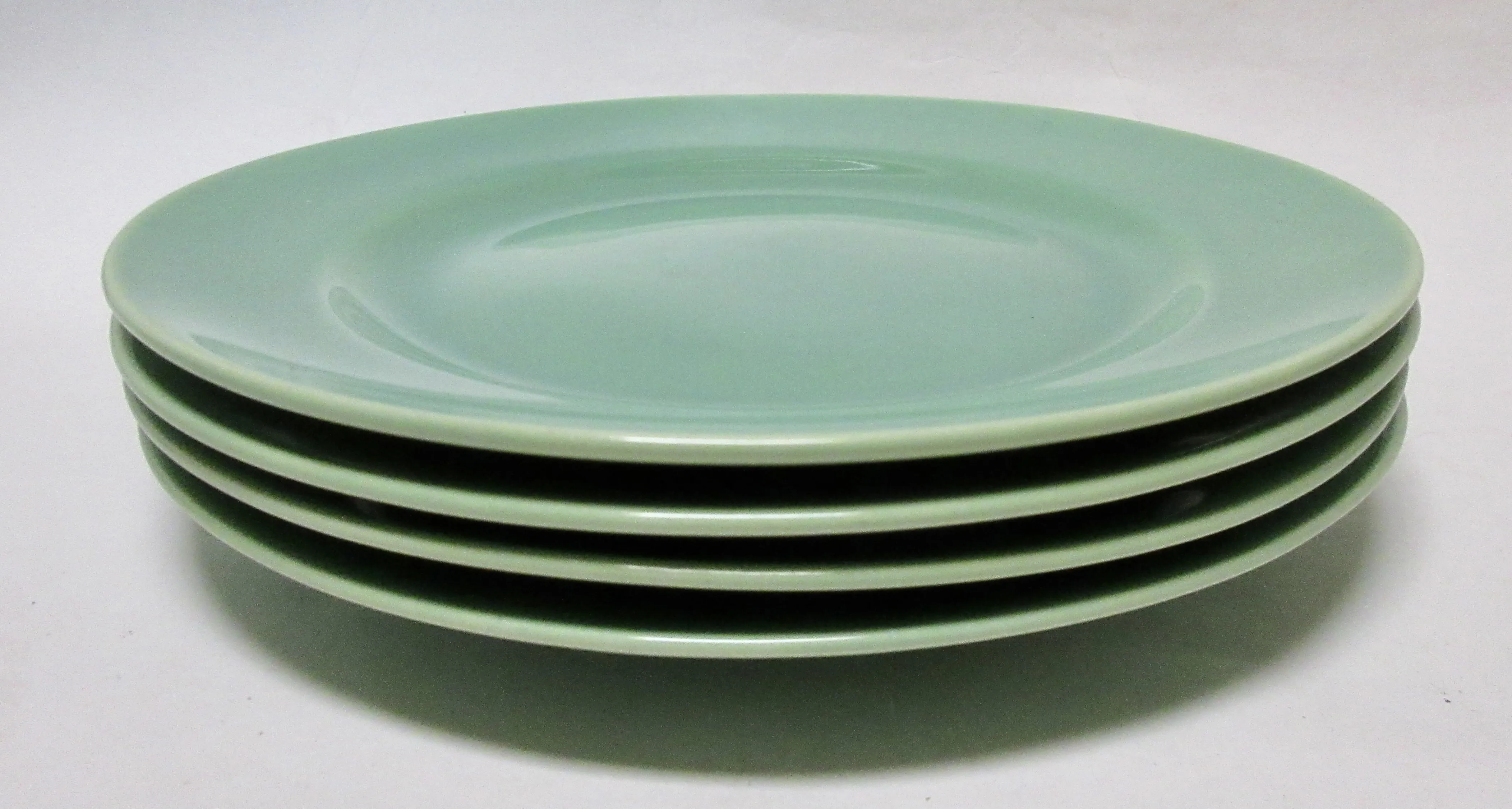 1930s Gladding McBean Dessert Plates S/4 4 1930s Gladding McBean Dessert Plates S/4