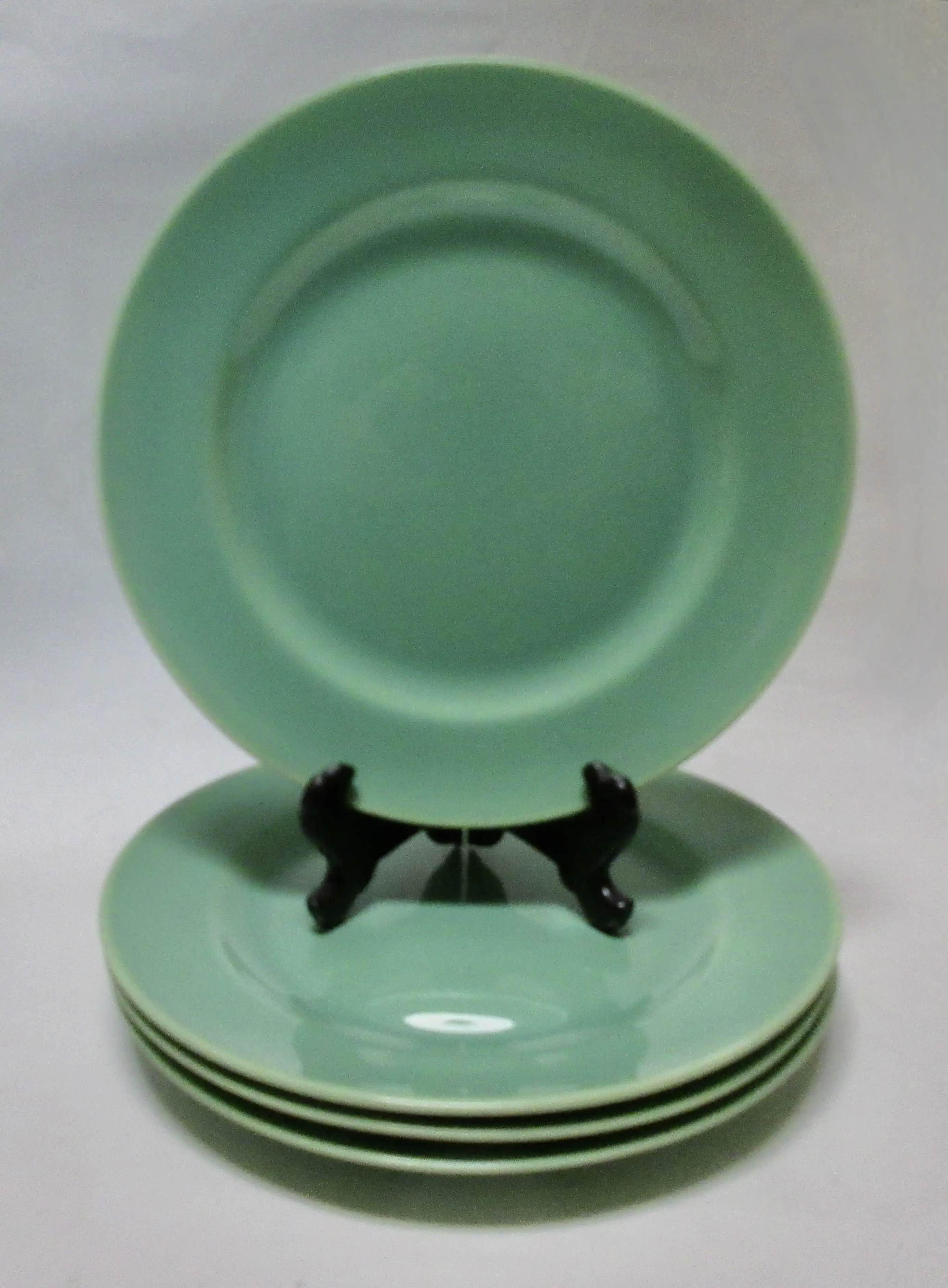 1930s Gladding McBean Dessert Plates S/4 7 1930s Gladding McBean Dessert Plates S/4