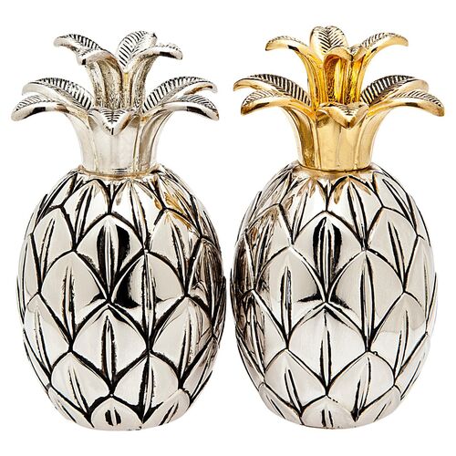 Pineapple Salt & Pepper Shakers 1 Pineapple Salt & Pepper Shakers
