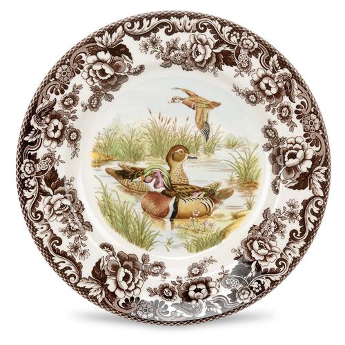 Spode Woodland Salad Plate 8 Inch (Wood Duck)