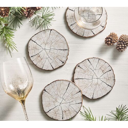 S/4 Birch Coasters 2 S/4 Birch Coasters